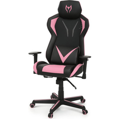 Gaming Chairs Inbox Zero Ergonomic Game Chair, PU Leather Desk Chair w/ Armrests for Home 48" H X 27.5" W X 27.5" D Wayfair Pink (48" H X 27.5" W X 27.5" D)