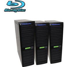 Black Optical Drives Produplicator 30 SATA Burner Blu-ray Daisy Chain Duplicator