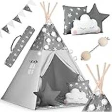 Barntält Tipi 120 x 120 x 165 cm