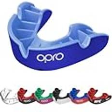 Blue Martial Arts Protection OPRO Silver Level Mouthguard Essential Fit