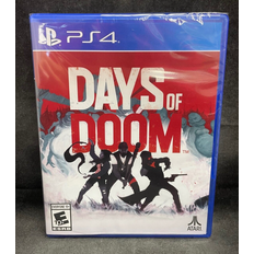 PlayStation 4 Games Days of Doom PlayStation 4