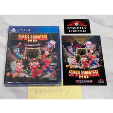 Spelunker hd deluxe (ps4 playstation 4) sealed mint w/card, rare slg