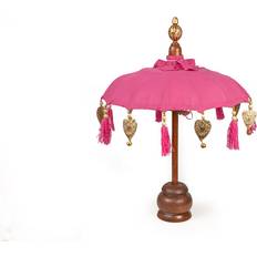 Pink Parasols & Accessories Romimex Fuchsia Decorative Garden Umbrella 35 x 60 x 35 cm