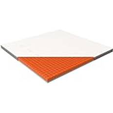 Matratzen Genius Topper Eazzzy Premium Cube - Weiss Bettmatratze