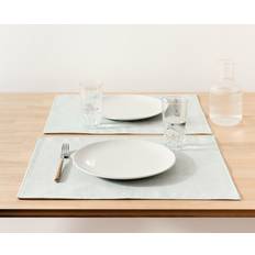 Rectangular Place Mats Belum Light Table Mats Set of 2 50 x 40 cm Place Mat Green