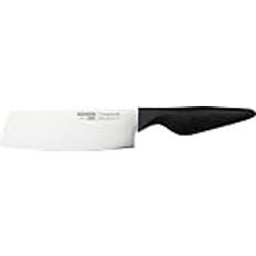 Grunwerg Greenworks Nakiri Knife 16cm Black Vegetable Knife