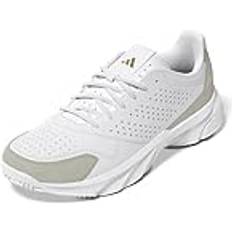 Unisex Racket Sport Shoes adidas Courtjam Control 3 Premium Tennisskor - Ftwr Vit