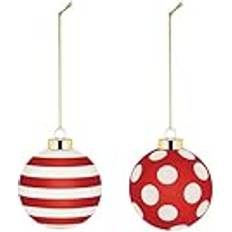 Alessi Set of Two Christmas Tree Ornament