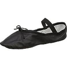 Bloch Arise Leather Ballet Shoes - Black