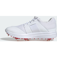 Guld Træningssko adidas Howzat Spike 20 - Cloud White/Gold Metallic/Pure Ruby