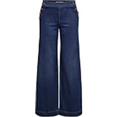 Only Onlmadison Wide Leg Fit Jeans - Blue