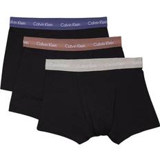 Calvin Klein Cotton Stretch Trunk 3-pack - Black