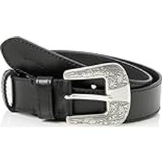 Wrangler Women Accessories Wrangler Big Buckle Belt - Black