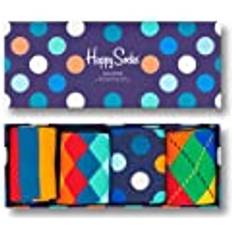 Happy Socks 4-Pack Big Dot Box - Färgglada/Roliga