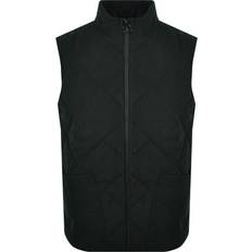 Barbour Homme Gilets Barbour Cord Liddesdale Quilted Gilet - Black