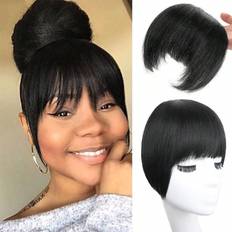 Bangs Shein Yaki Clip In Bangs Short Kinky Straight