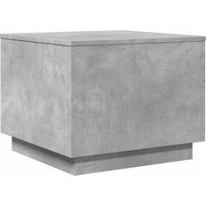 Quadratic Coffee Tables vidaXL 839871 Concrete Grey Coffee Table 50x50cm