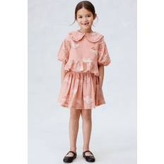 Orange Skirts Children's Clothing H&M Patterned Seersucker Skirt - Orange