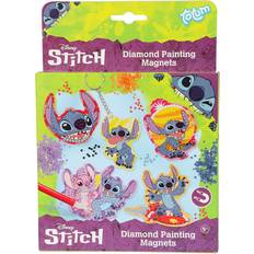 Multicolor Hazlo tú mismo Totum Disney Stitch Diamond Magnetic Painting