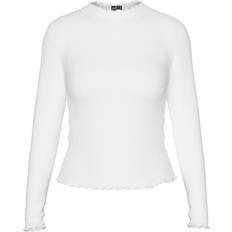 Pieces Babylock Top Met Lange Mouwen - Dames