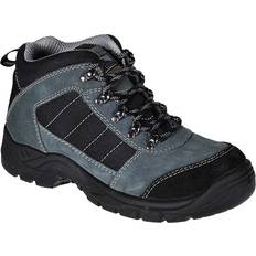 Grey Work Shoes Portwest Steelite Trekker Boot - Black