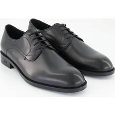 Orange Low Shoes BOSS Business Shoes Elegant Lace Closure Derby Shoes - Black