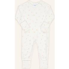 Weiß Nachtwäsche Sanetta Kid's Overall Long AOP Pyjamas - White