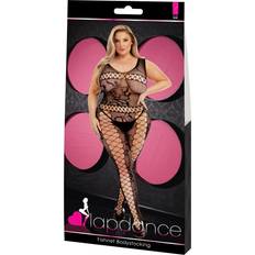 Ensfarvet Undertøjssæt Lapdance Queen Size Bodystocking - Sort