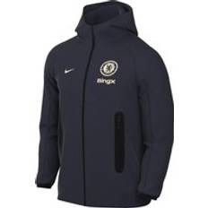 Sports Fan Apparel NIKE Men's Chelsea F.C. Tech Fleece Windrunner Football Full-Zip Hoodie