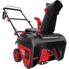 PowerSmart Snow Blowers PowerSmart 21 in. Gas Powered Single-Stage Snow Blower with 212cc 4-Stroke Engine and Recoil Starter, 180 Chute Rotation Angle and 8 inch Wheels