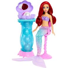 Figurines Mattel Disney Princess Ariel Vanity Pop Mermaid Doll with 5 Pop Up Surprises