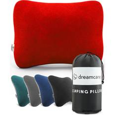 Travel Sheets & Camping Pillows DREAMCARE Memory Foam Travel Pillow Medium Red