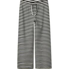 Recto Pantalones Name It Kid's Straight Leg Pants - Black