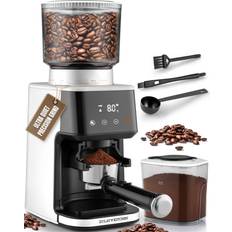 Coffee Grinders Zulay Kitchen Adjustable Burr Coffee Grinder
