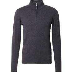 Indicode Ancona Pullover - Schwarzmeliert