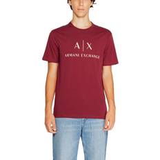 Armani Exchange Tops Armani Exchange Logo T-Shirt - Red