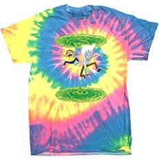 Clothing Ripple Junction Rick and Morty Falling Portal T-Shirt - Multicoloured