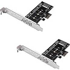 Darmlly 2X PCIe till M2 Adapter