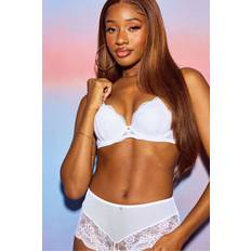 Natural Clothing Ann Summers Sexy Lace Padded Plunge Bra - White