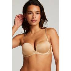 Hunkemöller Formstøbt Stropløs Maximizer Bøjle-Bh - Beige
