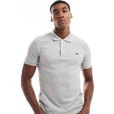 Lacoste Grey Polo Shirts Lacoste Poloshirt - Light Heathered Grey