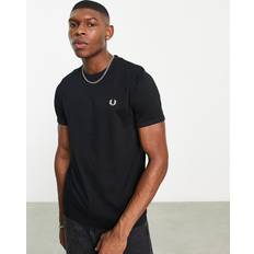 Fred Perry Ringer T-Shirt - Black