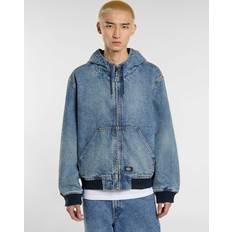 Dickies Unisex Jacken Dickies Hooded Denim Jacket - Hellblau