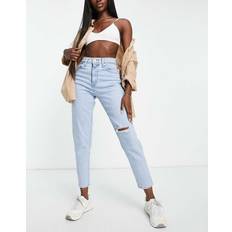 Levi's High-Waisted Mom Jeans - Ljusblå