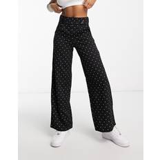 JdY geggo Wide Leg Dad Trouser - Black