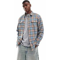 Levi's Jackson Check Flannel Worker Shirt - Multi-Blue