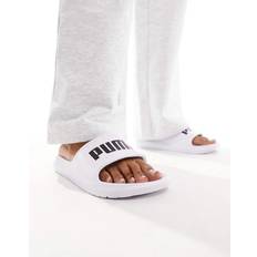 Puma Herr Tofflor & Sandaler Puma Divecat V2 Lite Slide Sandal - Vit/Svart