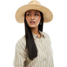 & Other Stories Accessories & Other Stories Straw Fedora Hat Natural Neutral