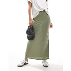Modal Skirts Vila Slinky Maxi Skirt - Green