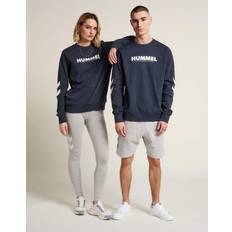 Hummel Unisex Tröjor Hummel Legacy Sweatshirt - Navy/Blå